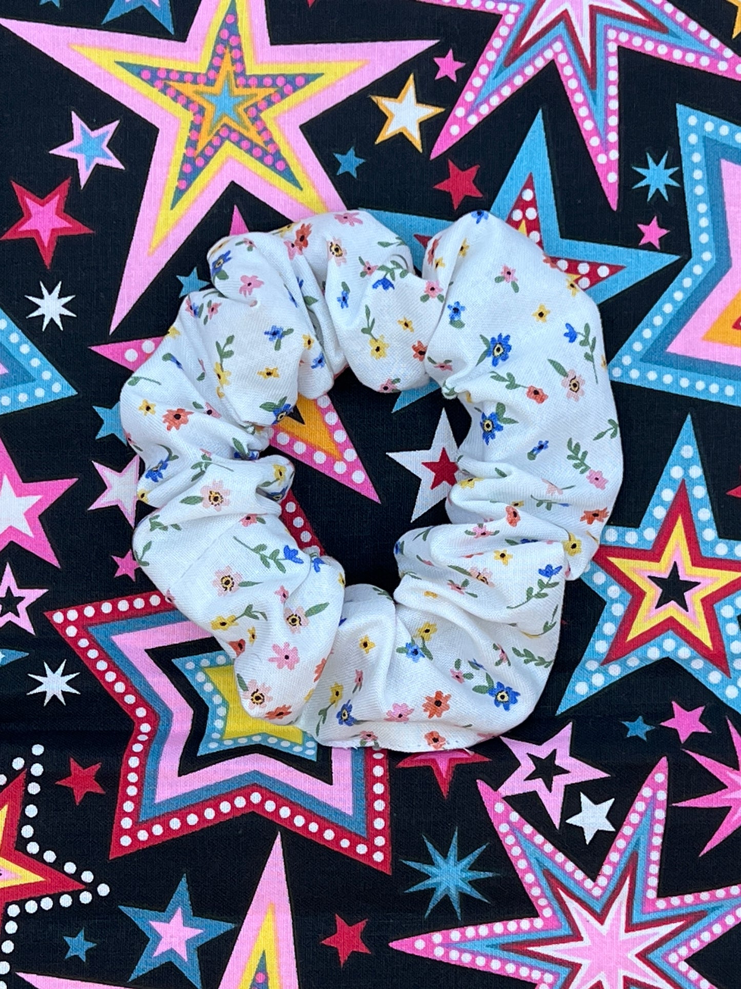Floral Scrunchie