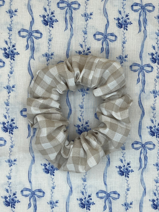 Gingham Scrunchie